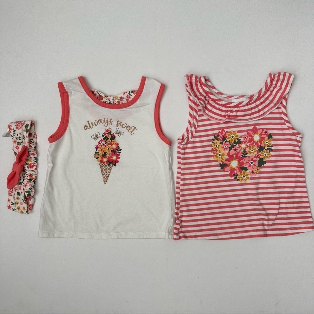 Little Lass Girls Tank Top Bundle Size 6
